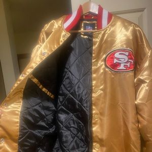 49ers NFL jacket barely worn